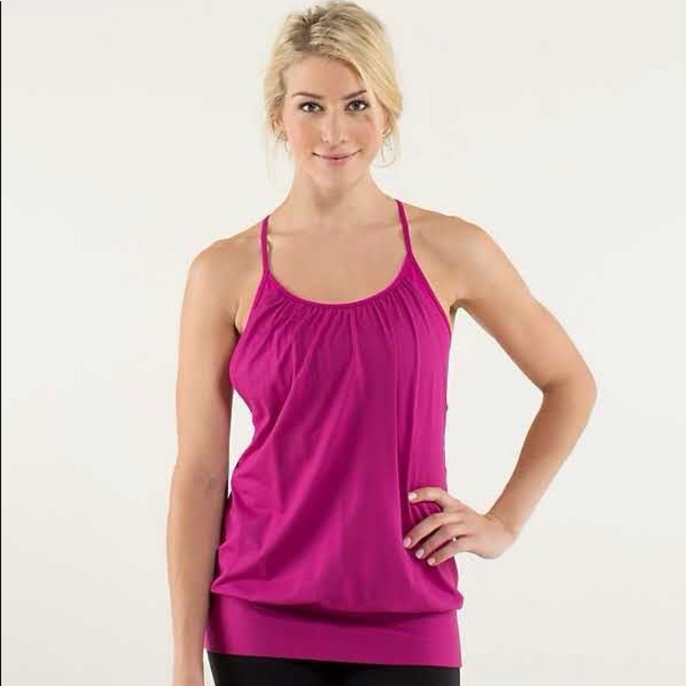 Lululemon No Limits Tank Top In Raspberry - image 1